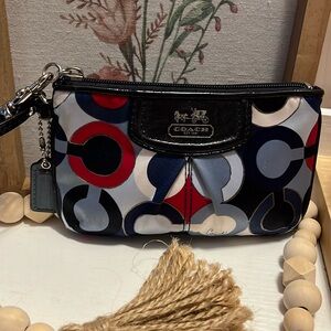 Coach Nylon wristlet